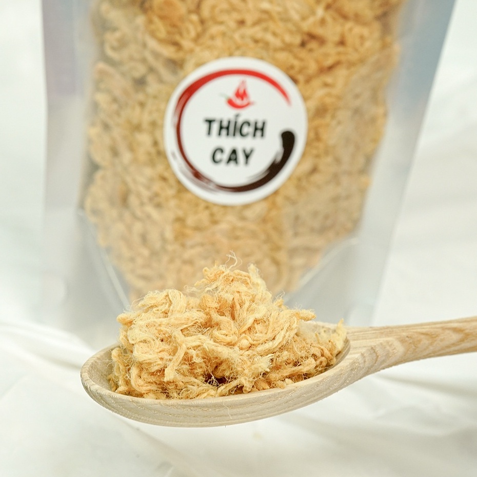 Chà bông thịt nạc, ruốc heo ăn chào trắng, bánh mì, làm cơm cháy túi 120g