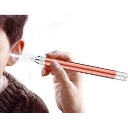 Bộ lấy ráy tai, ngoáy tai có đèn cho bé Bộ dụng cụ lấy ráy tai chuyên nghiệp