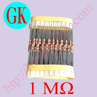 Điện trở 1m ôm 1/4w