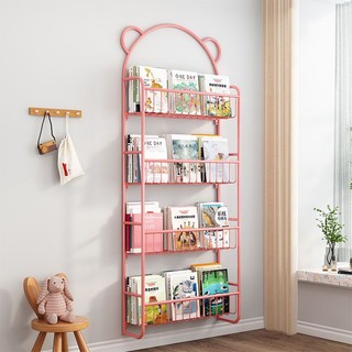 ►♘✷Giá để đồ treo tường Giá để đồ trẻ em bằng sắt kiểu dáng gấu đơn giản