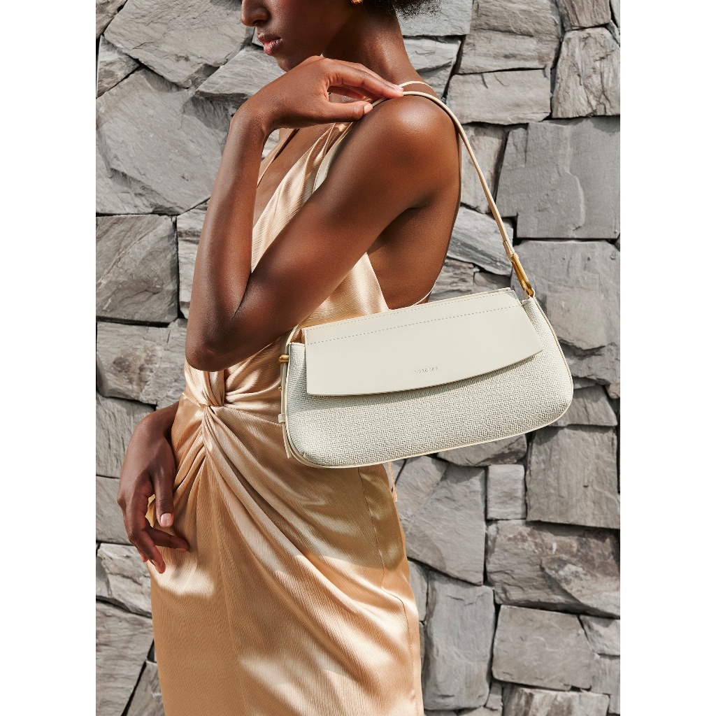 Vasscara Túi Xách Tay Baguette Vân Đan - TOT 0120