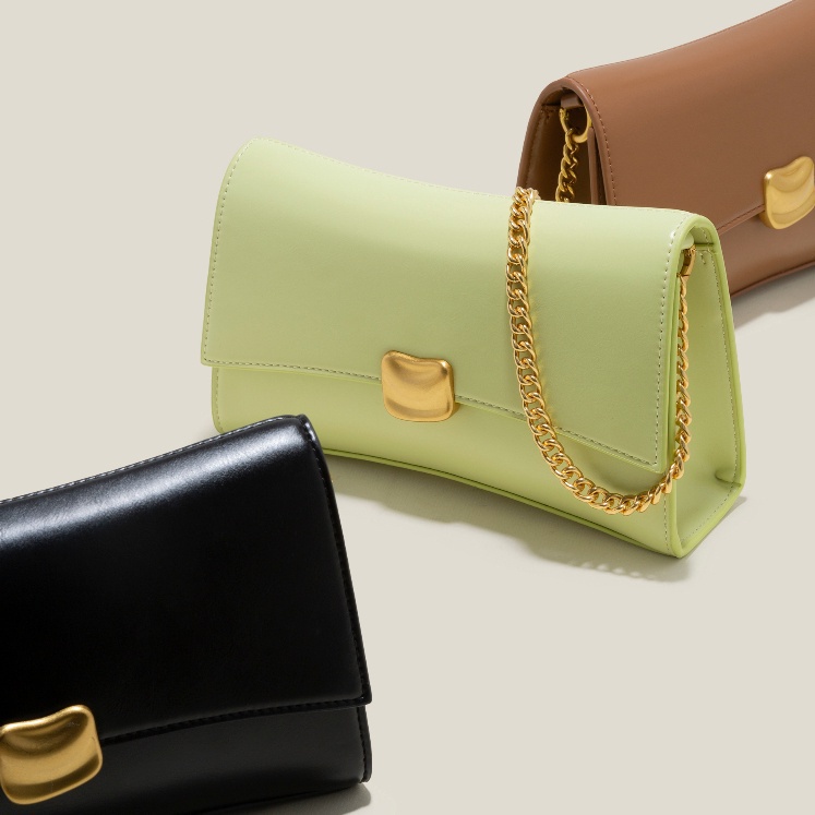 Vascara Túi Xách Tay Nhấn Khóa Trang Trí - SAT 0320