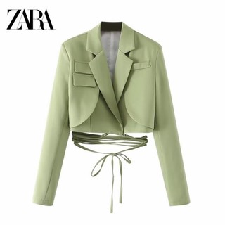 Morocco Zara áo khoác lửng nhiều màu full tag