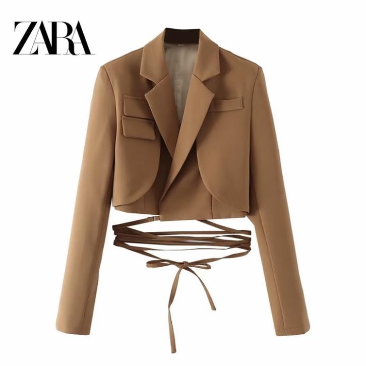 Morocco Zara áo khoác lửng nhiều màu full tag