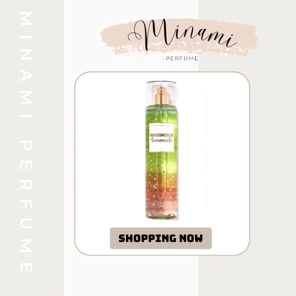 ✨ Xịt thơm Body Mist 𝐁𝐚𝐭𝐡 𝐚𝐧𝐝 𝐁𝐨𝐝𝐲 𝐖𝐨𝐫𝐤𝐬 𝐖𝐚𝐭𝐞𝐫𝐦𝐞𝐥𝐨𝐧 𝐋𝐞𝐦𝐨𝐧𝐚𝐝𝐞