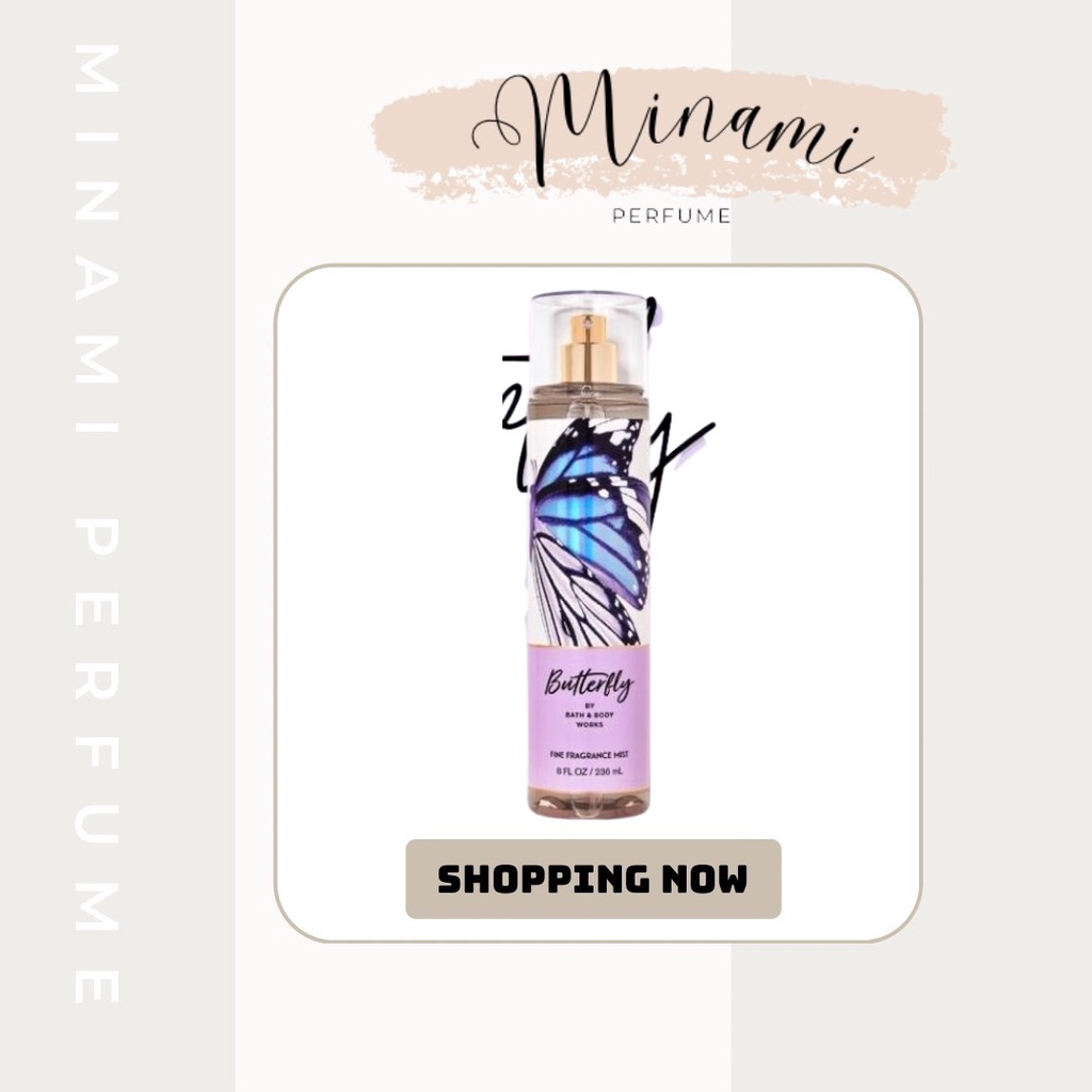 ✨ Xịt thơm Body Mist 𝐁𝐚𝐭𝐡 𝐀𝐧𝐝 𝐁𝐨𝐝𝐲 𝐖𝐨𝐫𝐤𝐬 𝐁𝐮𝐭𝐭𝐞𝐫𝐟𝐥𝐲