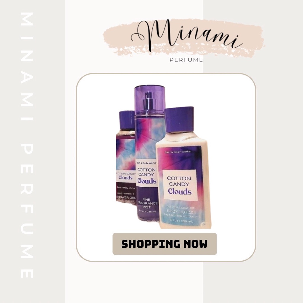 Xịt Thơm Toàn Thân Bath & Body Works COTTON CANDY CLOUDS