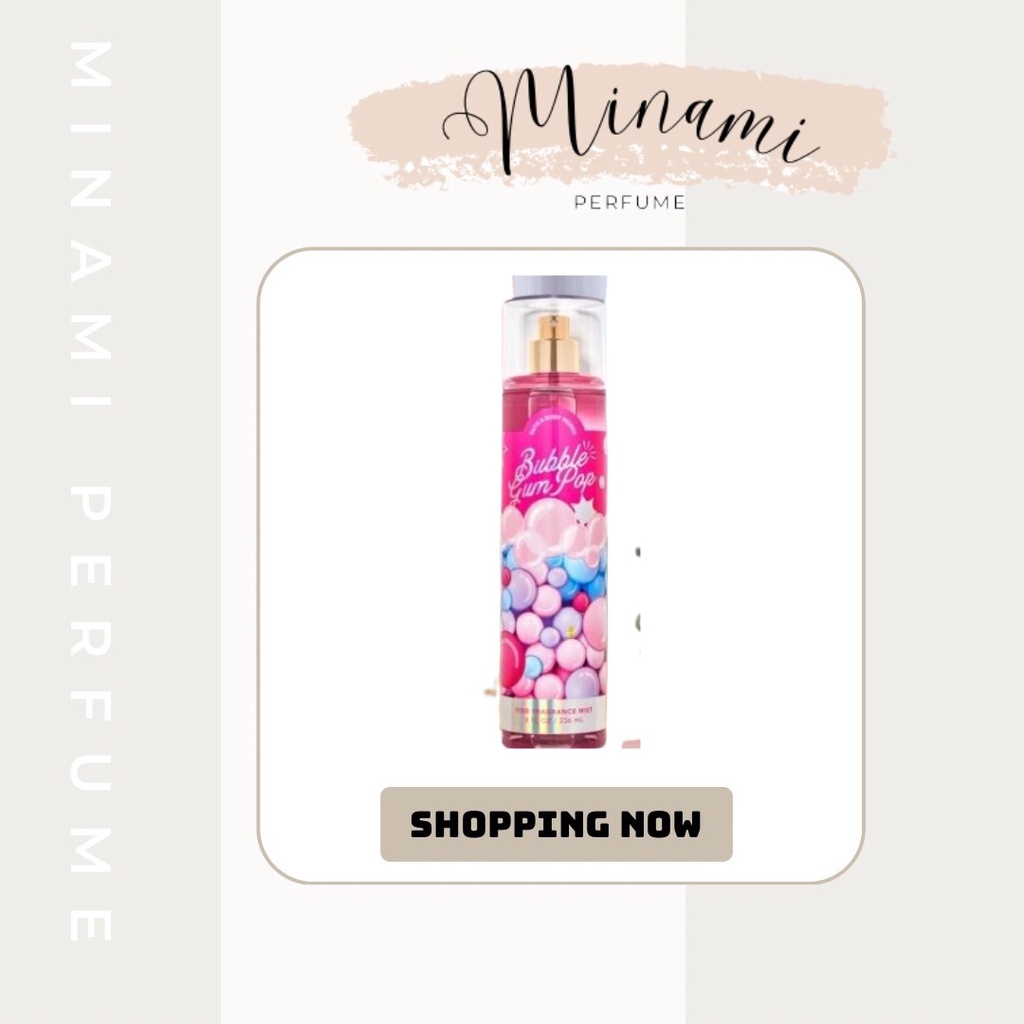 Xịt Thơm Bath & Body Works BUBBLE GUM POP