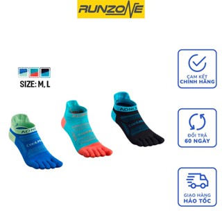 Tất Xỏ Ngón Chạy Bộ Chạy Trail Leo Núi- Hạn Chế Phồng Rộp Chân  Aonijie E4801- Combo 3 đôi -RunZone