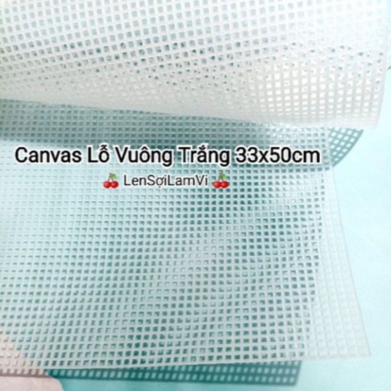 Tấm canvas nẹp túi