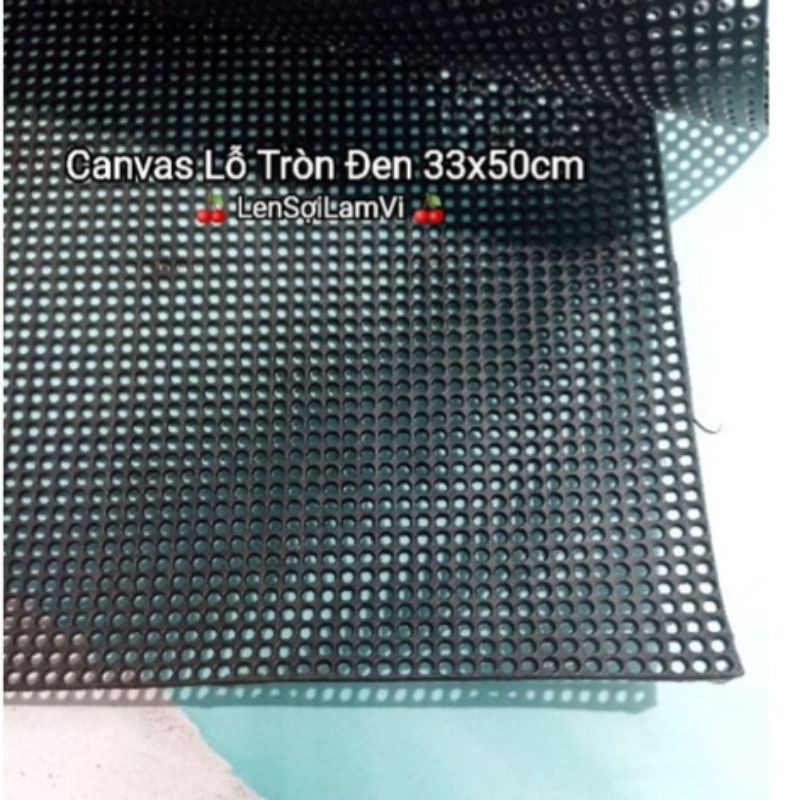 Tấm canvas nẹp túi