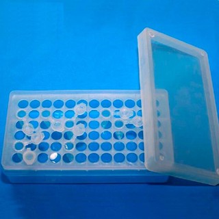 Hộp đựng ống ly tâm 1.5ml / 2.0ml - hộp lưu trữ ống eppendorf 1.5ml/2.0ml 50 vị trí
