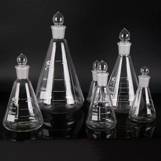 Bình tam giác 100ml - 250ml - bình nón 100ml - 250ml nút nhám
