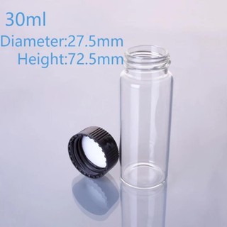 Combo 100 Chai thủy tinh 30ml - Lọ thủy tinh 30ml màu trắng trong suốt