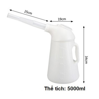 Bình rót dầu 2 lít - 3 lít - 5 lít - can rót dầu 2000ml - 3000ml - 5000ml