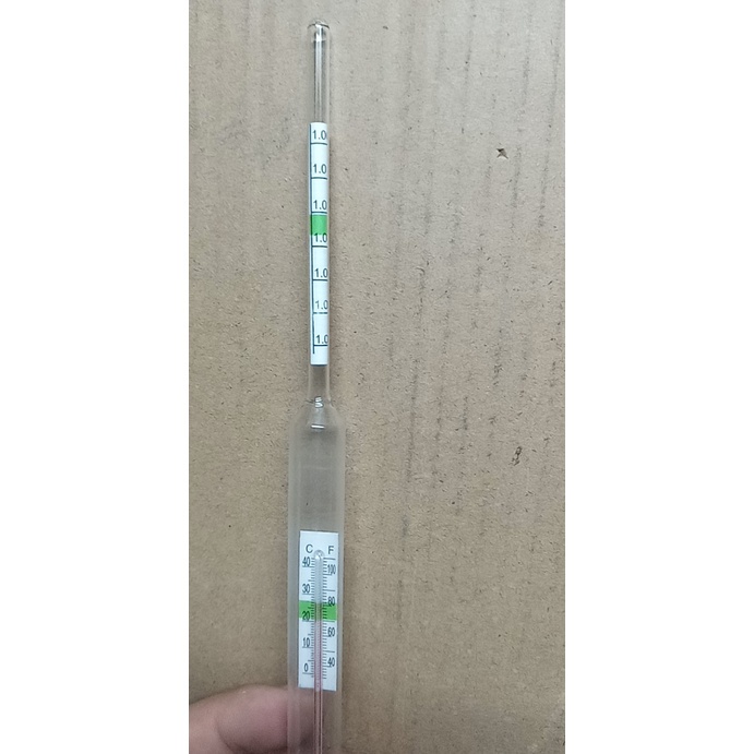 Tỷ trọng kế dải đo 1.000 - 1.040; 1.000 - 1.060 g/cm3