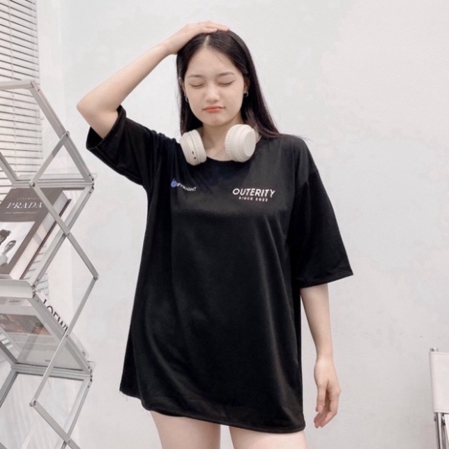 Deal - áo co dãn giới tính nelly unisex YOUTH form rộng cổ hình tròn trụ tay lỡ vải Cotton xịn FreeSize - OT