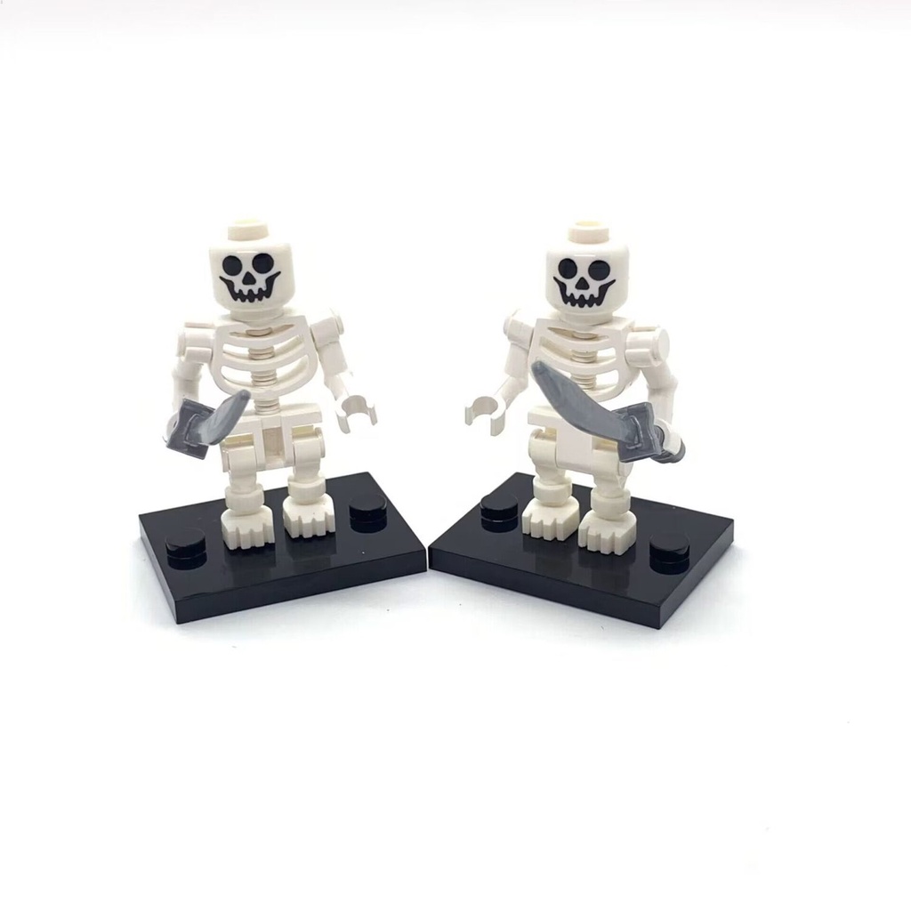 Mô Hình lego Bộ Xương Người Lính ninja Lâu Đài Quân Đội