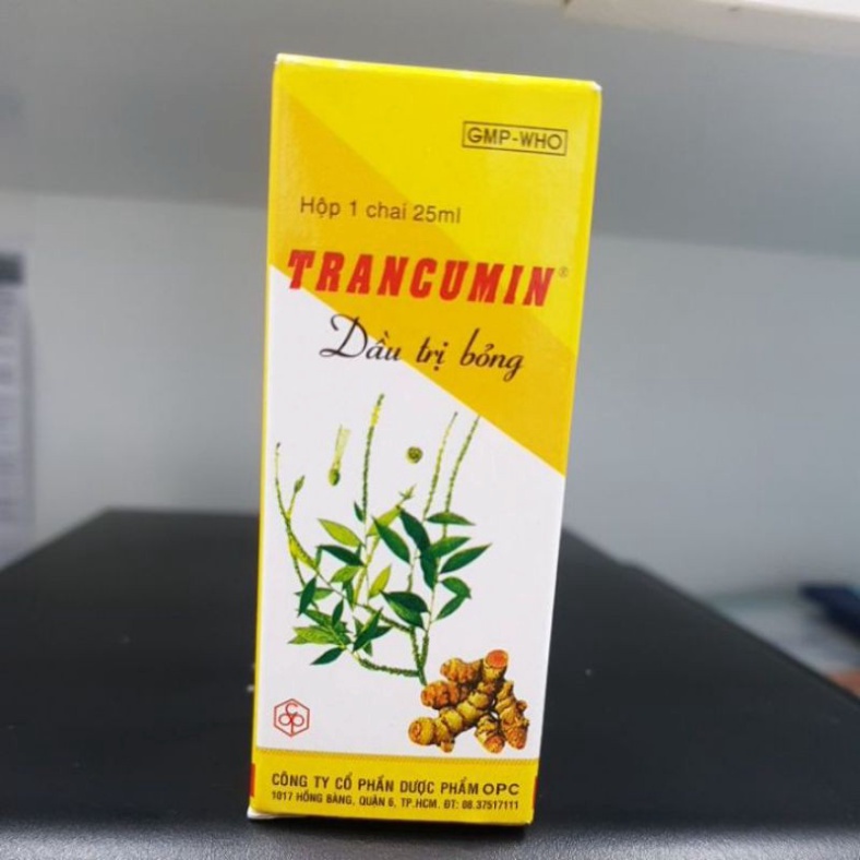 Dầu giảm bỏng Trancumin 25ml