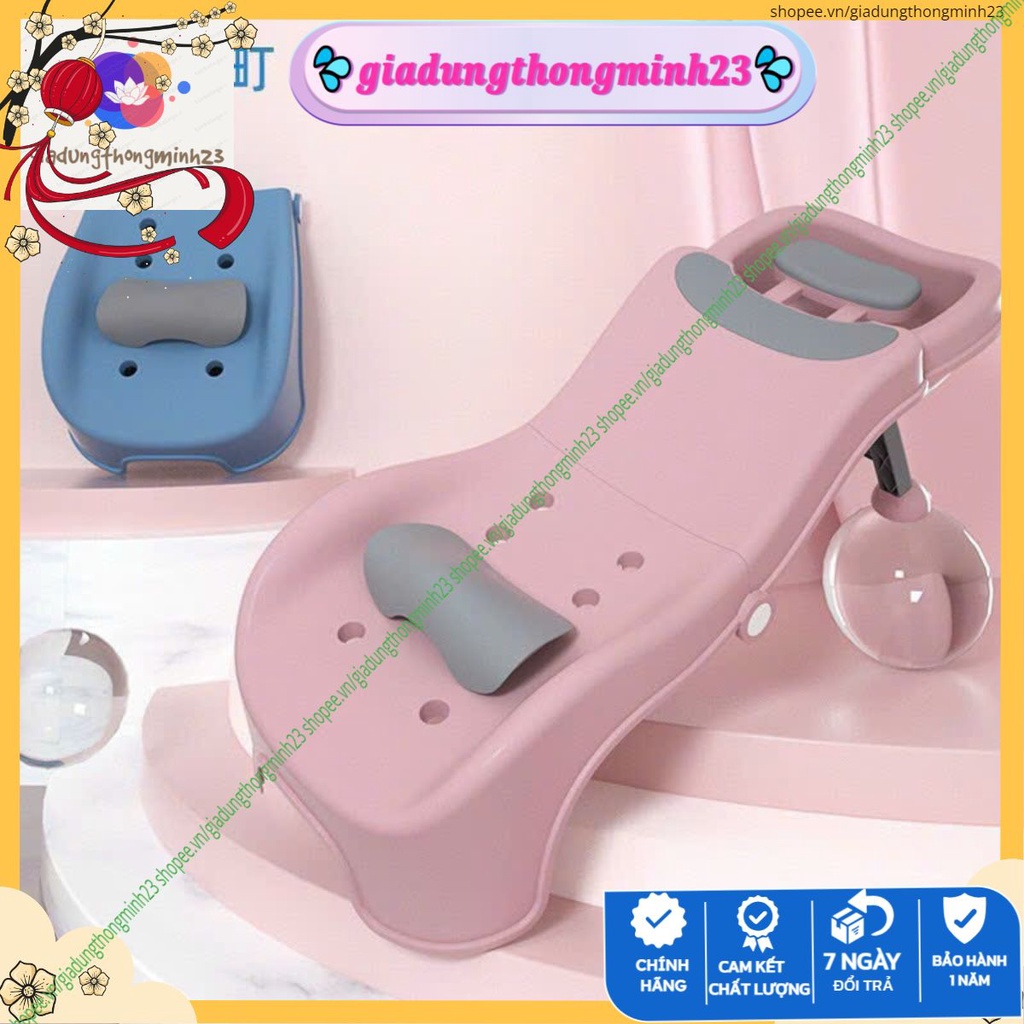 Ghế gội đầu cho bé gấp gọn, ghế nằm gội đầu cho bé, giường gội đầu cho bé cỡ đại cao cấp >Bống
