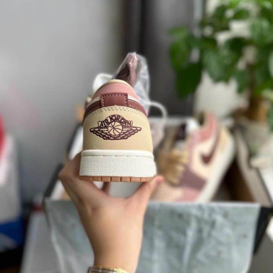 Giày thể thao Jordan 1 Low Milk Tea, JD Thấp Trà Sữa Bản Đẹp Chuẩn SC tặng kèm dây phụ - 19