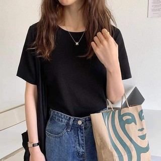 Áo Thun Trơn Body, Áo Babytee Thun Nữ Ngắn Tay 100% Cotton Mềm Mát