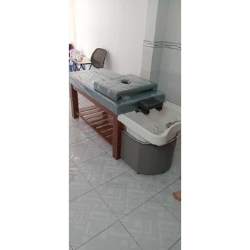 giường gội đầu spa 2in1