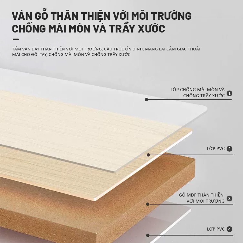 Bàn Trà Gỗ Hình Đám Mây Bàn Trà Phòng Khách Đám Mây 1 - 2 Tầng Thiết Kế Vân Gỗ Sáng Tinh Tế