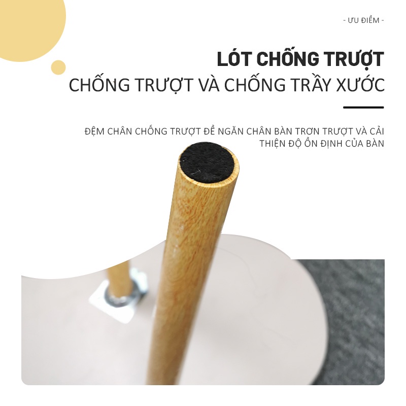 Bàn Trà Gỗ Hình Đám Mây Bàn Trà Phòng Khách Đám Mây 1 - 2 Tầng Thiết Kế Vân Gỗ Sáng Tinh Tế