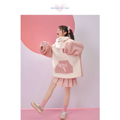 Thời Trang Áo Hoodie In Hình Cá Mập Vui Nhộn Cho Cặp Đôi