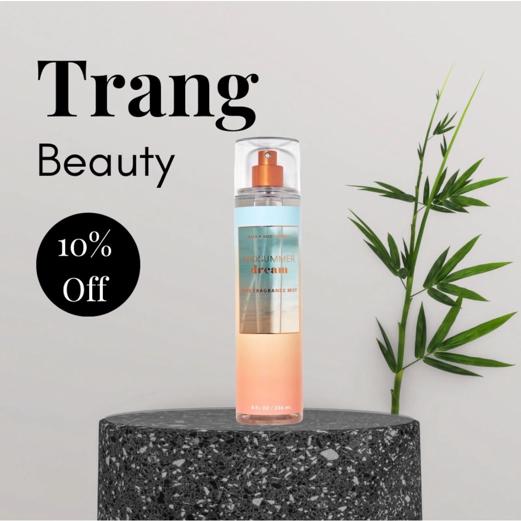 Xịt Thơm Toàn Thân Body Mist BBW - MIDSUMMER DREAM