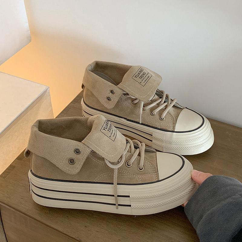 Merad Giày Sneaker Cổ Cao Phong Cách Thời Trang Mùa Thu 2023 Cho Nữ