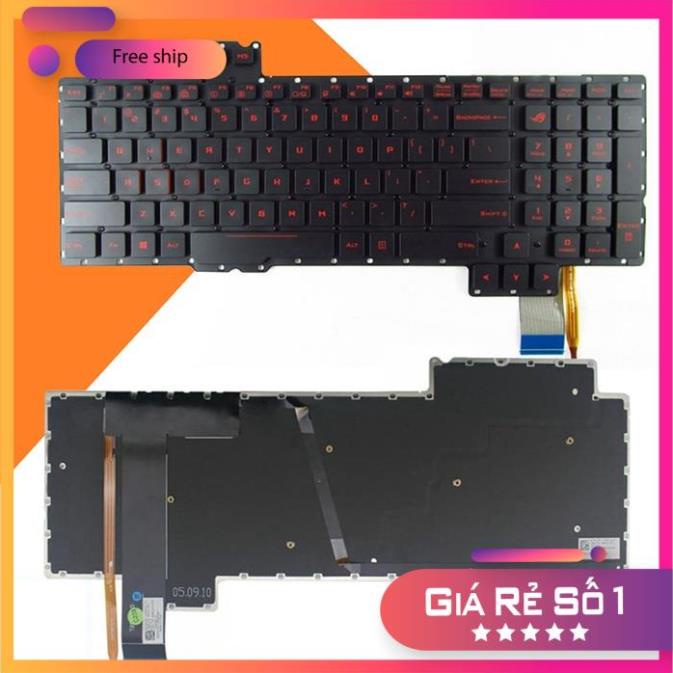 SG Bàn phím laptop ASUS Rog G752 G752VT G752VY G752VS G752VM G752V G752VL MÀU ĐEN ĐỎ - CÓ ĐÈN