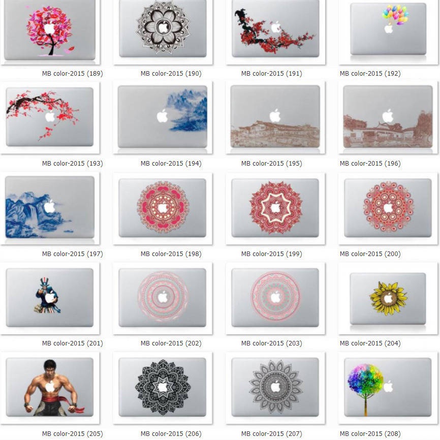 Apple sticker Dán Trang Trí macbook air / pro 13 15 12