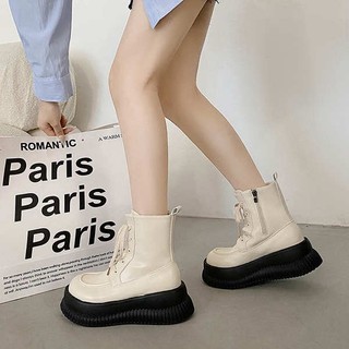 Giày boots martin Đế Dày Thời Trang Cá Tính Dành Cho Nữ