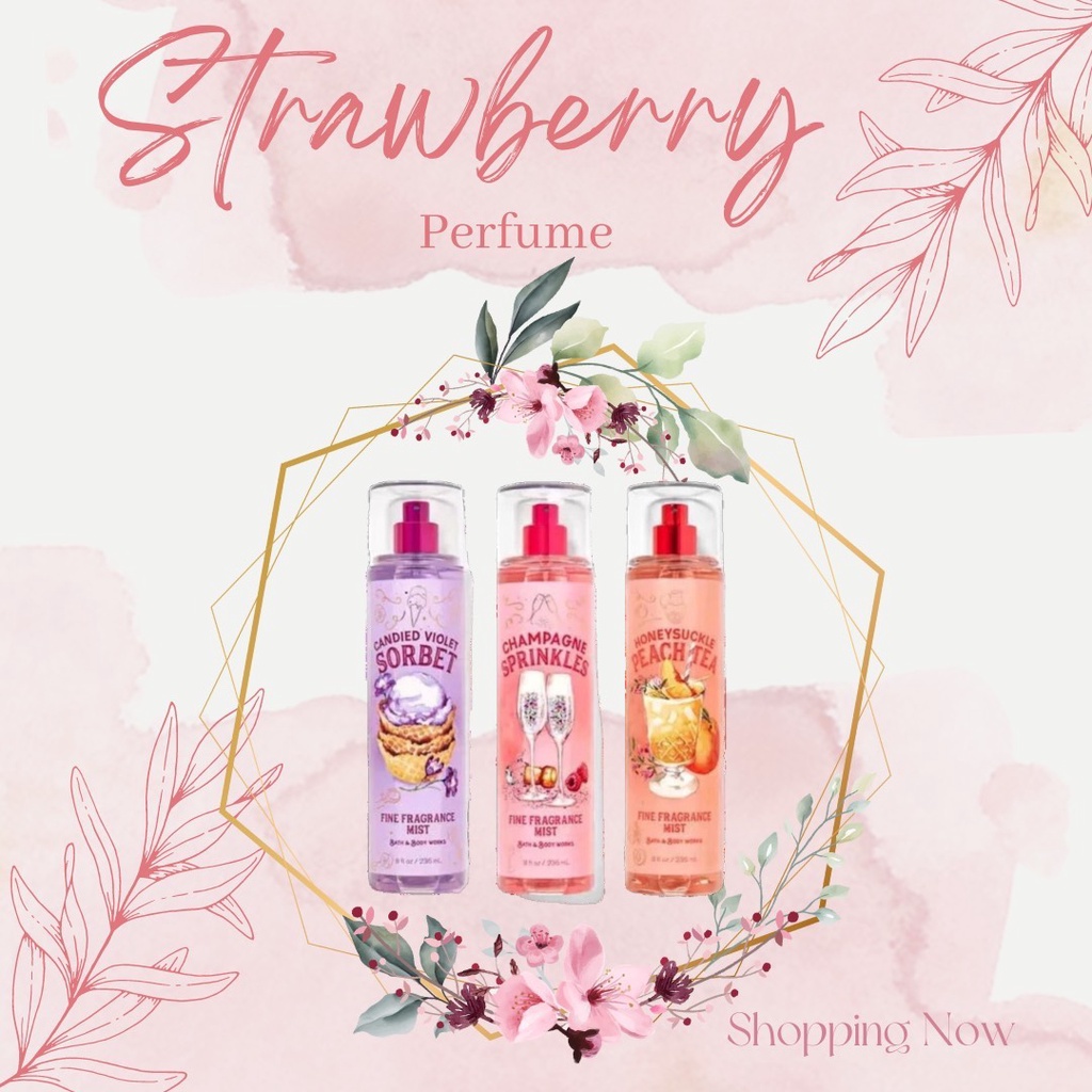 Xịt Thơm Body Bath and bodymist  Peach Tea