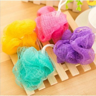 bông tắm tạo bọt cao cấp cho bé (tặng móc treo)