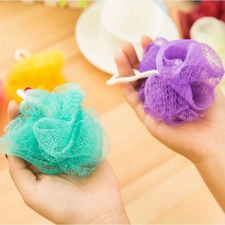 bông tắm tạo bọt cao cấp cho bé (tặng móc treo)