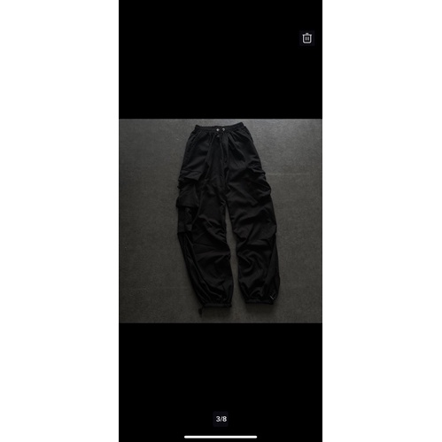 Quần Pant  túi hộp vải dù unisex nam nữ  QKK2