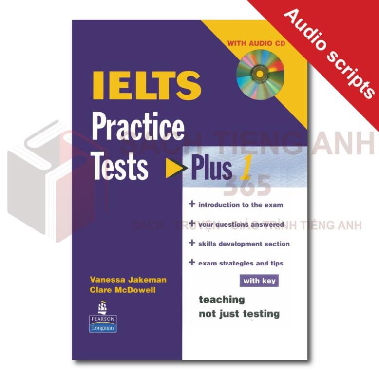 IELTS Practice Test Plus - Level 1,2,3 - Tặng file nghe