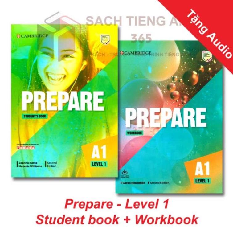 Prepare - Bản 2nd - SB+WB - Level 1,2,3,4,5,6