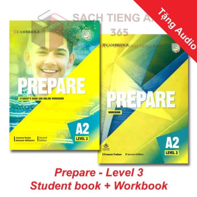 Prepare - Bản 2nd - SB+WB - Level 1,2,3,4,5,6