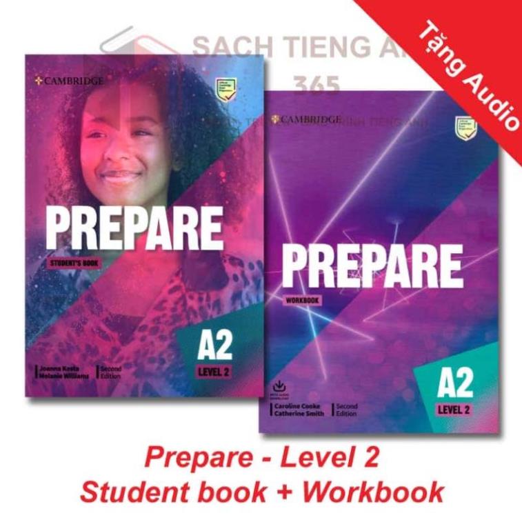 Prepare - Bản 2nd - SB+WB - Level 1,2,3,4,5,6