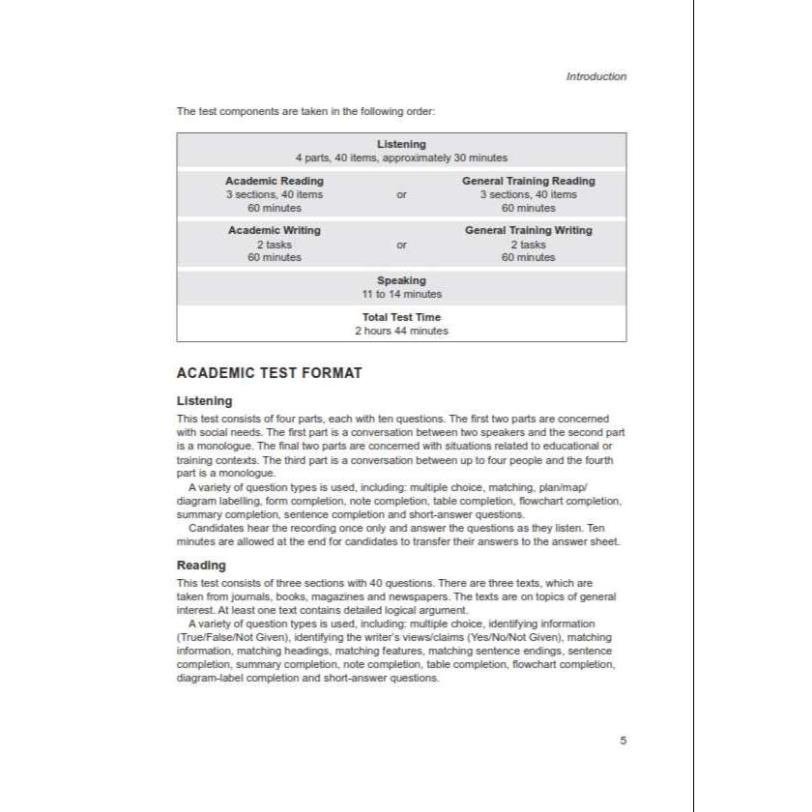 English IELTS từ 1 đến 18 -  tặng audio mp3 + Key
