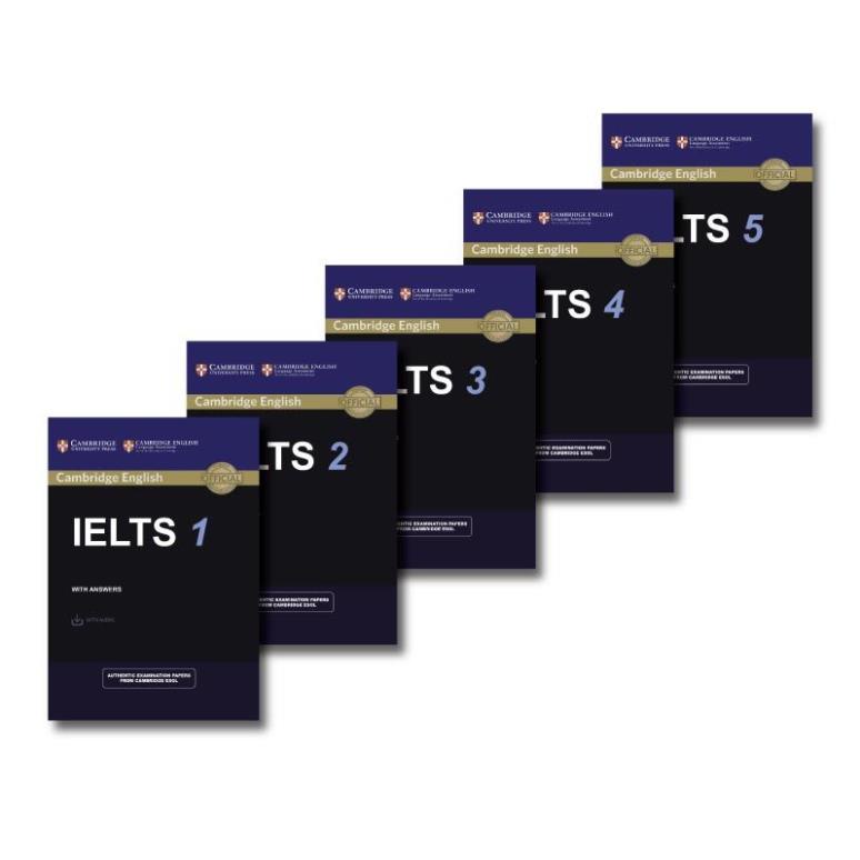 English IELTS từ 1 đến 18 -  tặng audio mp3 + Key