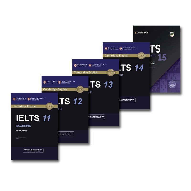 English IELTS từ 1 đến 18 -  tặng audio mp3 + Key