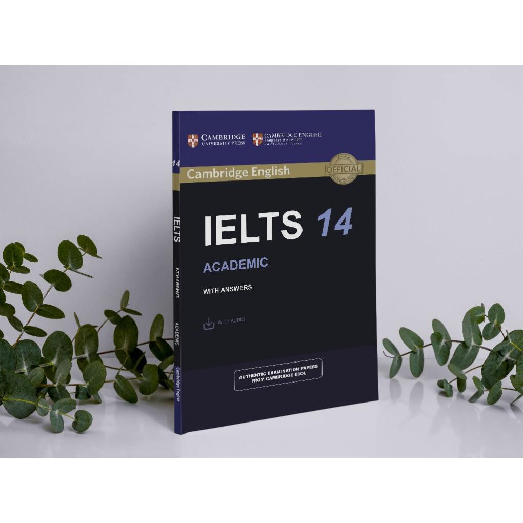 English IELTS từ 1 đến 18 -  tặng audio mp3 + Key