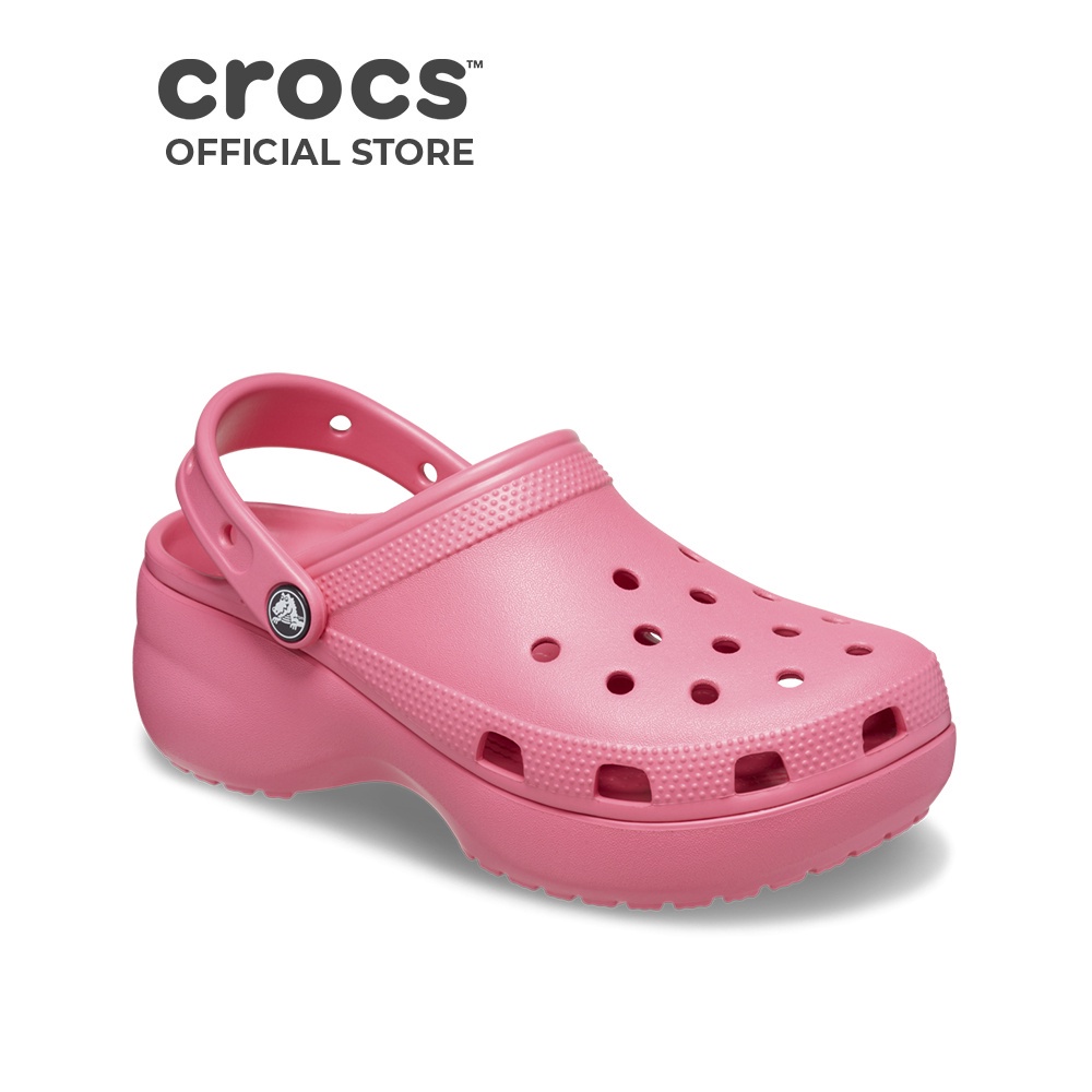 Giày Clog Nữ Crocs Classic Platform - Hyper Pink