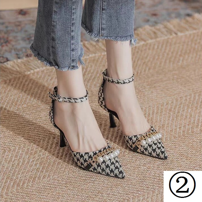 Yunying Giày Cao Gót Thời Trang Mùa Hè 2023 Cho Nữ