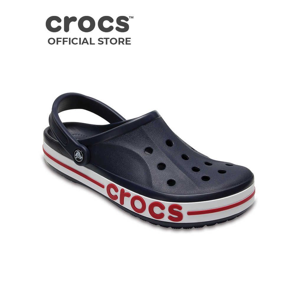 Giày Clog Unisex Crocs Bayaband - Navy/Pepper